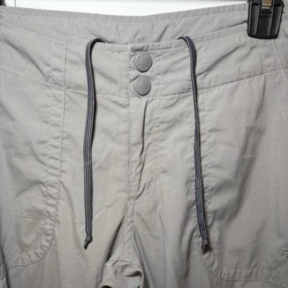The North Face Pants‎ Womens 8 Stretch Crop Capri Drawstring Workout Hiking - Picture 5 of 10